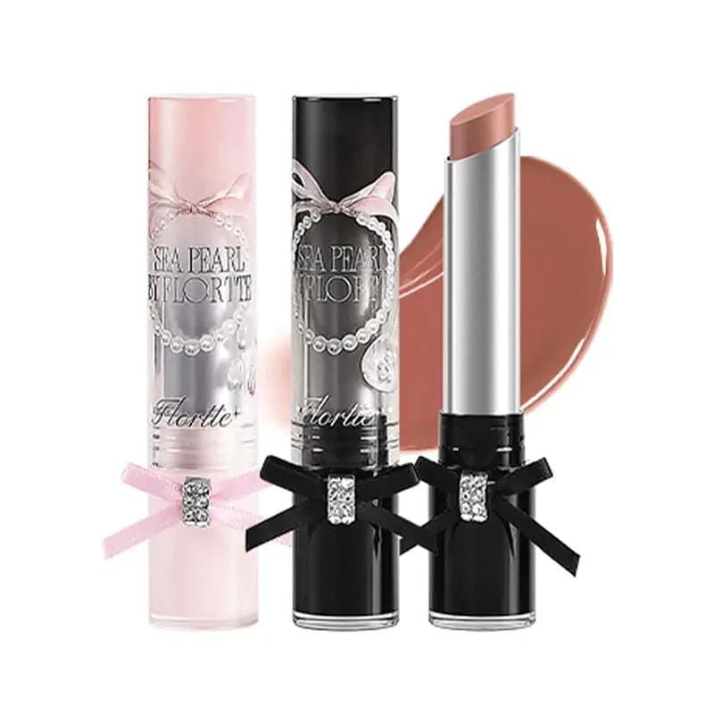 Poppy Gifts makeup FLORTTE Sea Pearl Series Solid Lip Gloss Lip Stick FLORTTE Sea Pearl Series Solid Lip Gloss Lip Stick