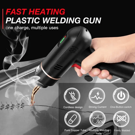 salelink.co.nz Unbranded Cordless Plastic Welder Gun Kit Cordless Plastic Welder Gun Kit | Action Outdoors NZ