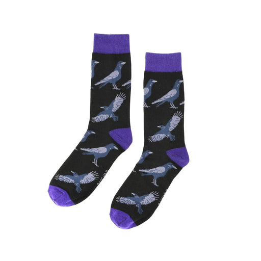 Barekind NZ Socks Save the Raven Bamboo Socks Save the Raven Bamboo Socks