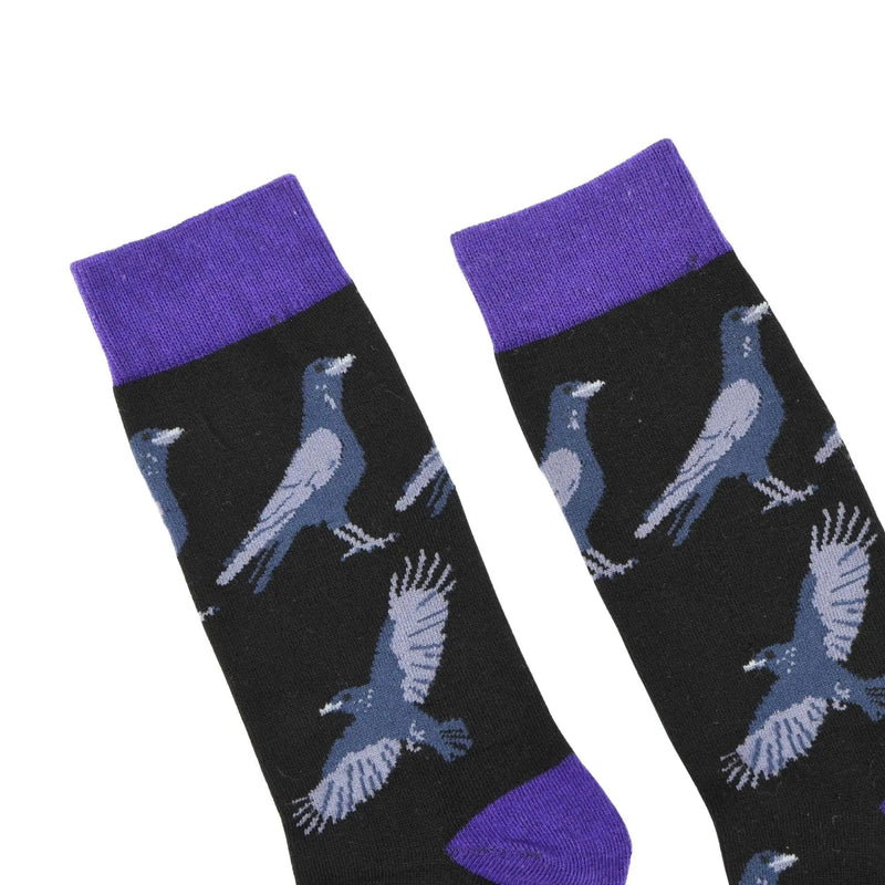 Barekind NZ Socks Save the Raven Bamboo Socks Save the Raven Bamboo Socks