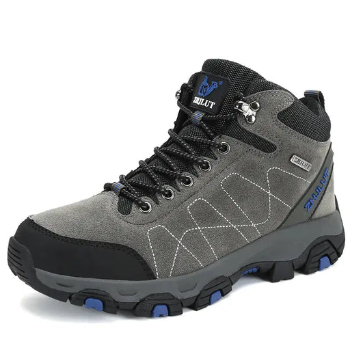 High-Top Cotton Boots for Couples - Winter Hiking Shoes – view 1