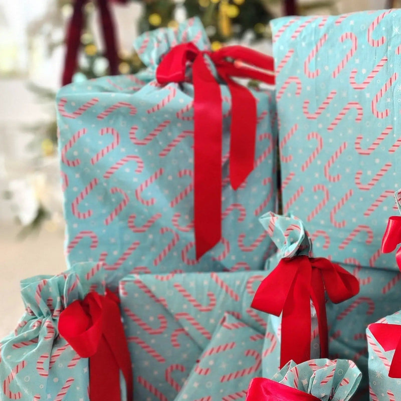 Waste Free Celebrations Fabric Gift Bags Dulces (Reusable Gift Bag Set) Dulces (Reusable Gift Bag Set)