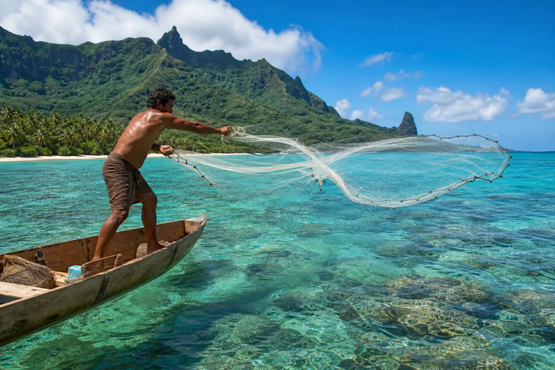 3.5 Inch x 0.70mm Pacific Island Mesh x 240M 30MD – view 1
