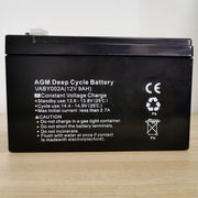 12V 9AH AGM Deep Cycle Battery Charge Fridge Solar Power 4X4 – view 2