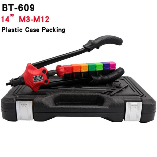 430Pcs Rivnut Riveter Rivet Nut Nutserts Riveting Tool Kit Nutsert M3-M12 – view 2