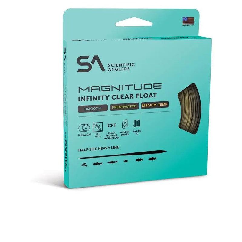 Scientific Anglers Fly line S.A. Magnitude Infinity Clear Head Float Smooth S.A. Magnitude Infinity Clear Head Float Smooth