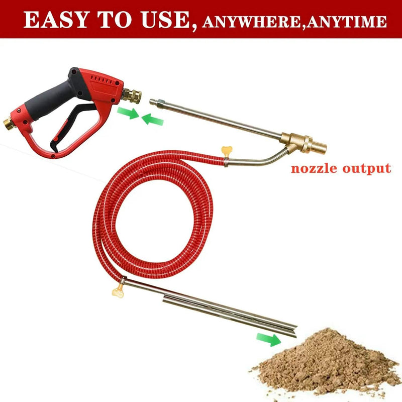 Pressure Washer Sandblasting Kit 1/4 Inch Sand Blaster – view 3