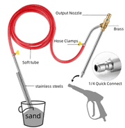Pressure Washer Sandblasting Kit 1/4 Inch Sand Blaster – view 4