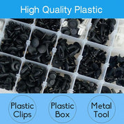 415pcs Car Body Push Retainer Pin Rivet Trim Plastic Clips – view 10