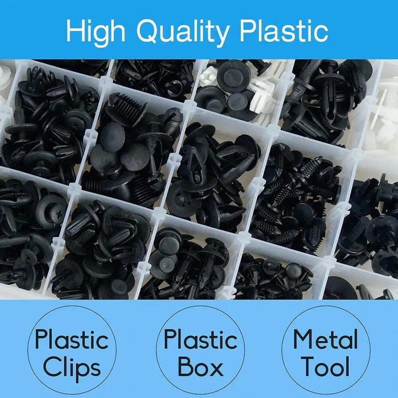 415pcs Car Body Push Retainer Pin Rivet Trim Plastic Clips – view 10