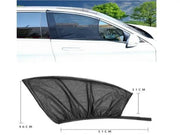 4pcs/set Car Front & Rear Side Window Sun Shade Cover Visor Mesh Shield Sunshade – view 8