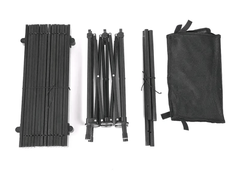 Portable Folding Table Tea Picnic Camping Barbecue Square Table 120X55X68 – view 2