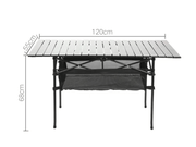 Portable Folding Table Tea Picnic Camping Barbecue Square Table 120X55X68 – view 3