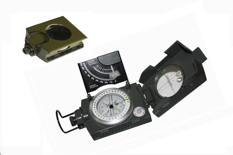 Compass and Inclination Meter with Degree Scale - Slope Compass with Luminous Dial | Zinc Alloy – view 5