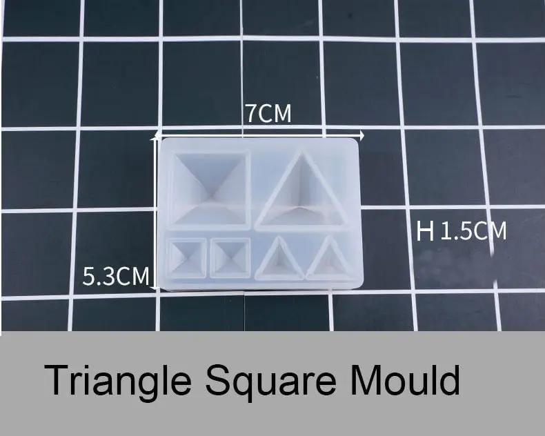 DIY Silicone Resin Moulds Earrings Pendant Epoxy Casting Moulds - 24