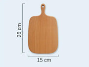 Creative Solid serving board, wooden kitchen cutting board, multi-functional bread board and serving tray – view 2