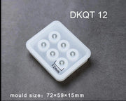 Resin Art NZ Moulds Spherical Bracelet Beads Moulds - #03 Spherical Bracelet Beads Moulds - #03 | NZ