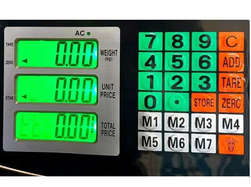 HEAVY DUTY STEEL 150KG LCD Digital Platform Scale Water-resistant – view 2