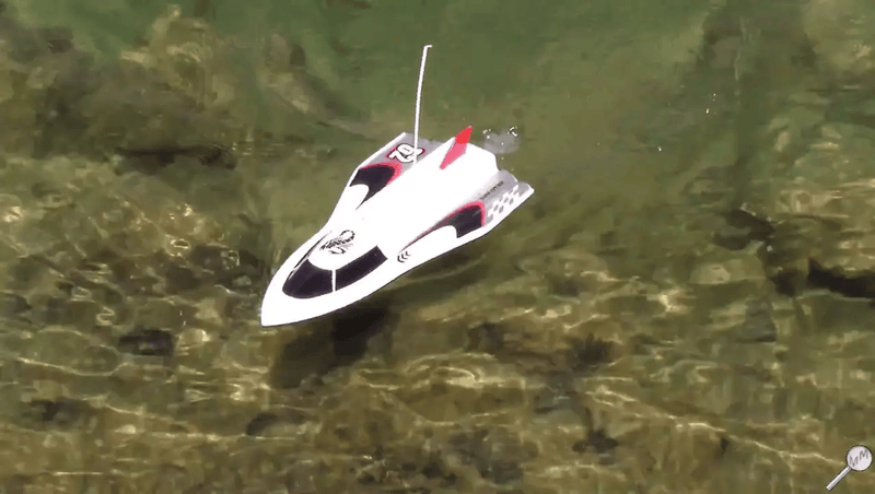 dealonline.co.nz dealonlinenz Racing Boat - 40CM RC High-Powered 40cm RC Racing Boat High Powered Remote Control