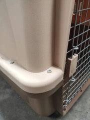 81cm - Wheeled Plastic Airline Travel Cage/Carrier/Crate – view 5