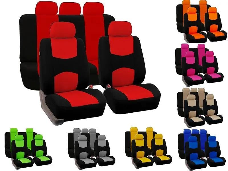 Car seat Covers Car SUV Van 5 Seater Full Set - Universal Protectors Polyester – view 1