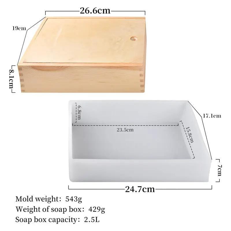 Resin Art NZ Storage Mould Soap Mould Soap Mould | NZ