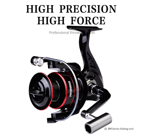Metal Spinning Fishing Reel Left/Right Retrieve 5.2:1 12 Ball Bearings – view 2