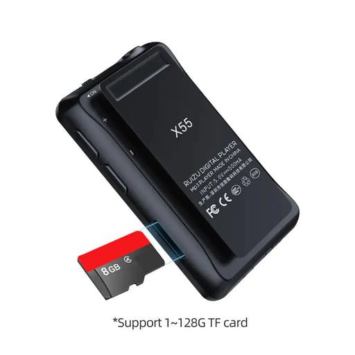 Mini Bluetooth MP3 Player with 1.8" Screen - Portable Music Player with FM Radio, E-Book & TF Card Support – view 2