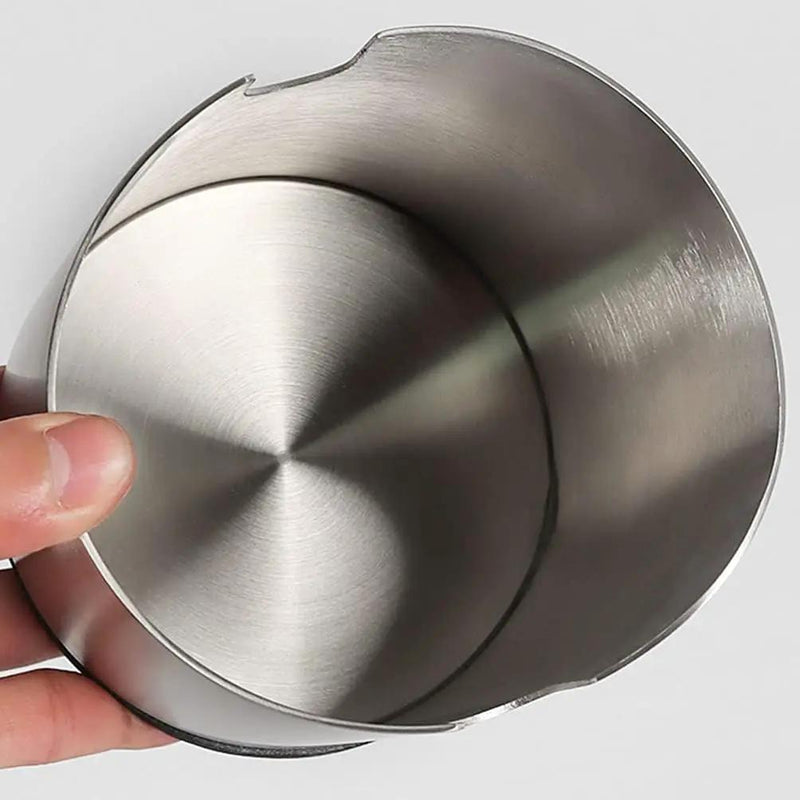 Coffee Knock Box Espresso Grinds Waste Container Tamper Bin Stainless Steel – view 8