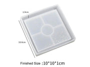 Holographics Coaster Moulds - Round/Square/Hexagonal – view 15