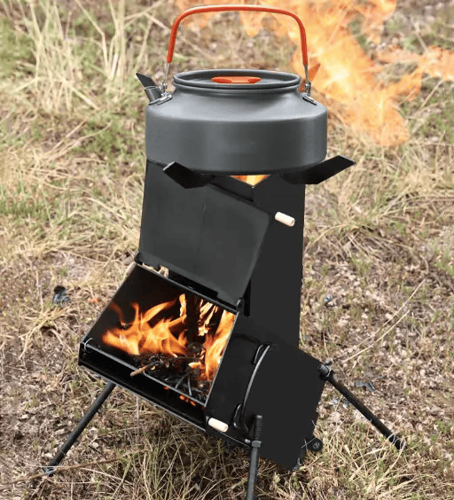 salelink.co.nz Unbranded Rocket Stove 34x25x49cm Rocket Stove 34x25x49cm | Action Outdoors NZ