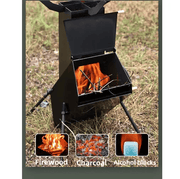 salelink.co.nz Unbranded Rocket Stove 34x25x49cm Rocket Stove 34x25x49cm | Action Outdoors NZ