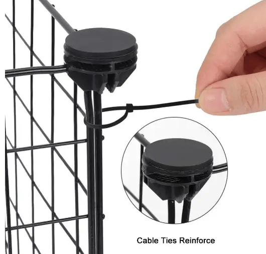 salelink.co.nz Unbranded Puppy Fence with Cable Ties Puppy Fence with Cable Ties | Action Outdoors NZ