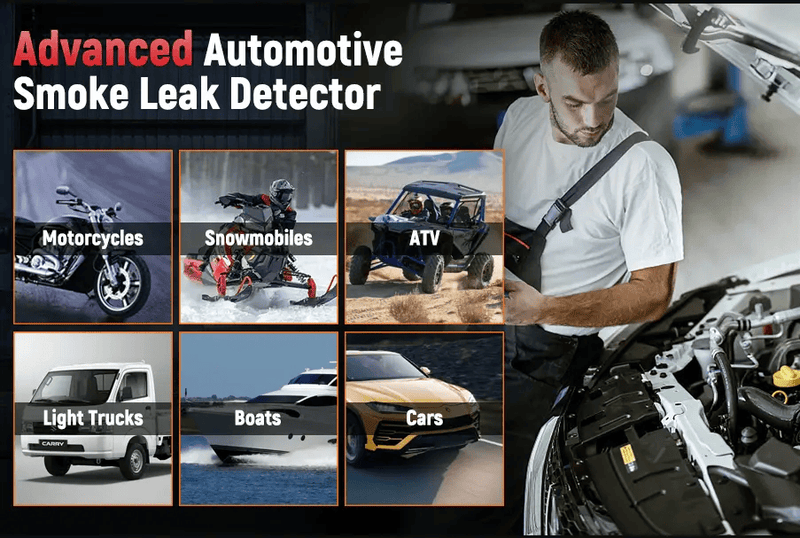 ANCEL S300 Automotive Smoke Machine Leak Detection Tester – view 7