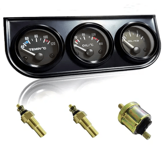 salelink.co.nz Unbranded 3in1 Car Meter Auto Gauge 3in1 Car Meter Auto Gauge | Action Outdoors NZ
