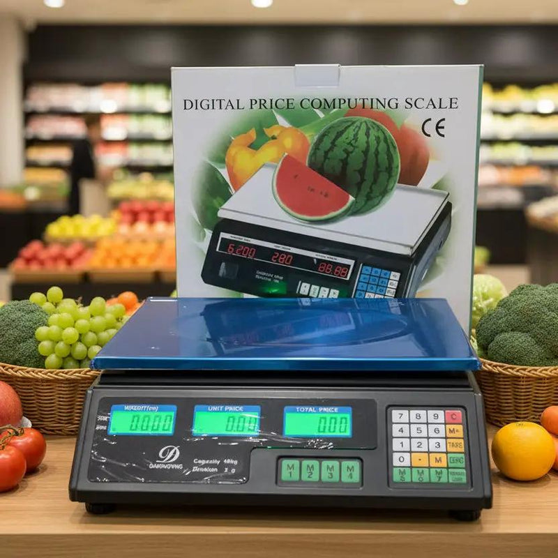Scale Rechargeable 40KG/5G Digital Pricing LCD with Light