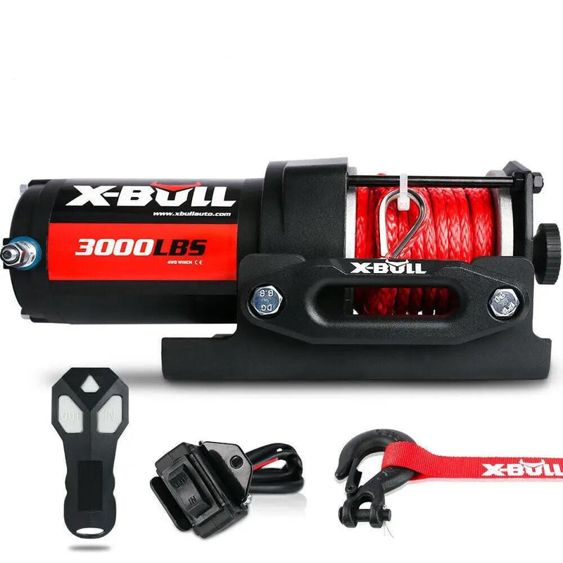 salelink.co.nz X-BULL X-Bull Electric Winch 3000LBS X-Bull Electric Winch 3000LBS | Action Outdoors NZ