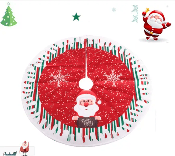 salelink.co.nz Unbranded Christmas Tree Skirt 80x80cm Christmas Tree Skirt 80x80cm | Action Outdoors NZ