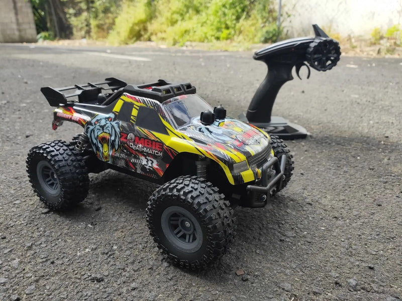 2.4GHz Rechargeable Remote Control Mountain Racing Car 15KM/H with Light – view 1