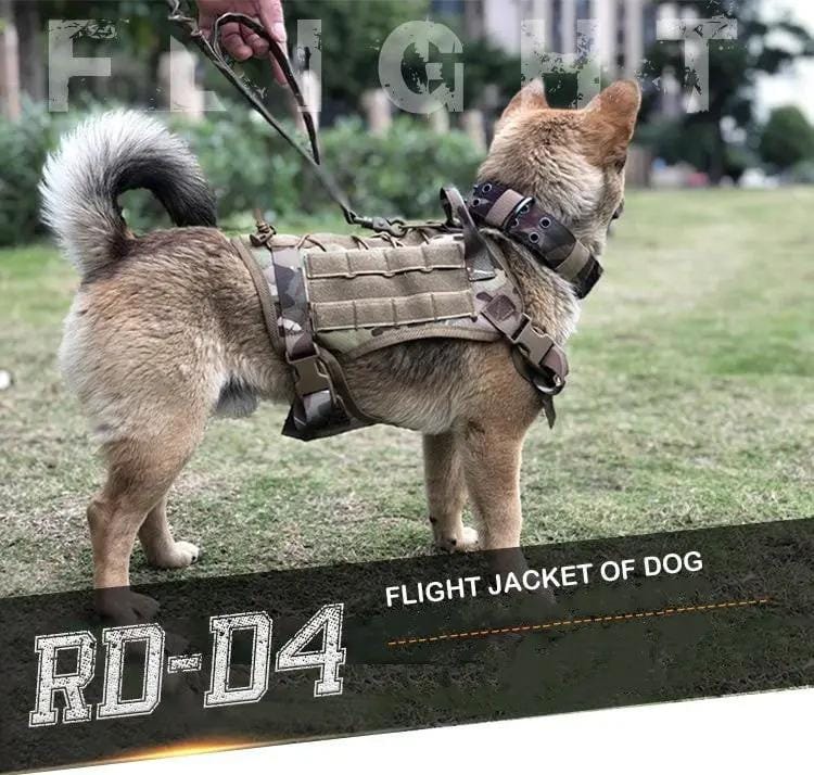 Tactical Dog Harness Flight Jacket Training Vest – view 1