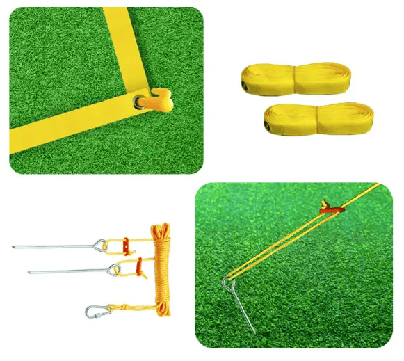 salelink.co.nz Unbranded Outdoor Volleyball Net Set Outdoor Volleyball Net Set | Action Outdoors NZ
