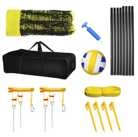 salelink.co.nz Unbranded Outdoor Volleyball Net Set Outdoor Volleyball Net Set | Action Outdoors NZ