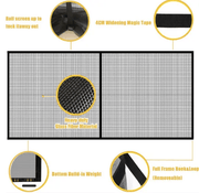 salelink.co.nz Unbranded Garage Door Screen - 488 x 213cm Garage Door Screen - 488 x 213cm | Action Outdoors NZ