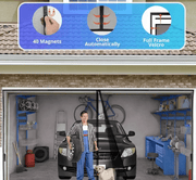salelink.co.nz Unbranded Garage Door Screen - 488 x 213cm Garage Door Screen - 488 x 213cm | Action Outdoors NZ