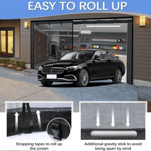 salelink.co.nz Unbranded Garage Door Screen - 488 x 213cm Garage Door Screen - 488 x 213cm | Action Outdoors NZ