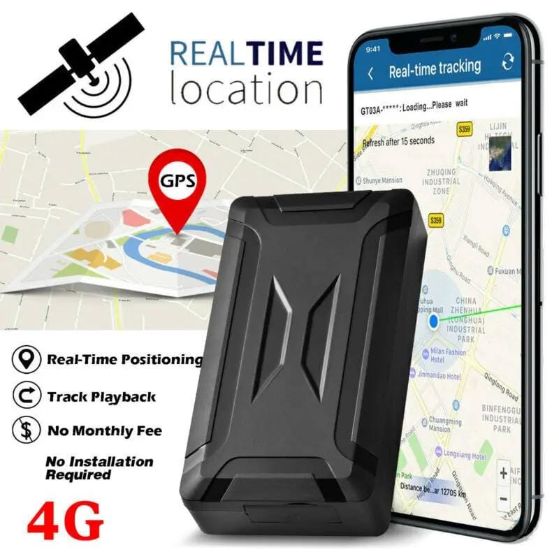 22000mAH 4G Real Time GPS Tracker LIVE Tracking Vehicle Car – view 1