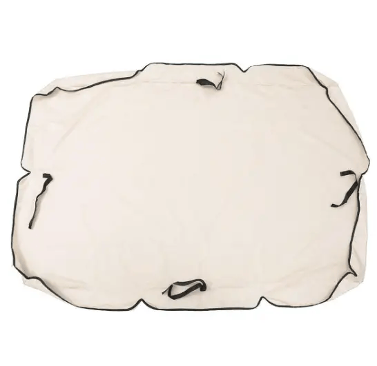190x132x15cm Swing Seat Canopy Top Cover Replacement 3 Seater – view 5