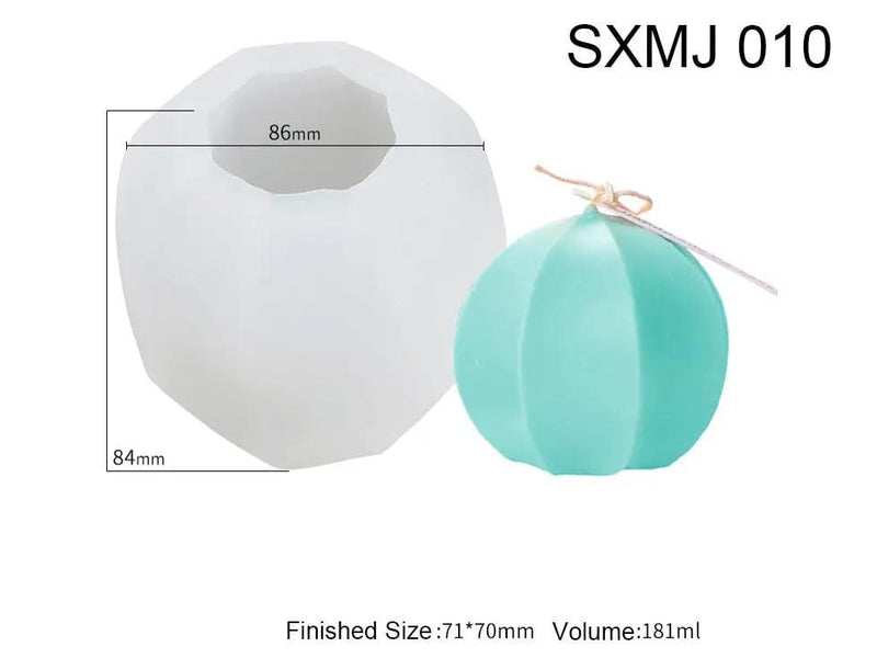 Resin Art NZ Moulds Epoxy Resin Candle Moulds - 04 Epoxy Resin Candle Moulds - 04 | NZ