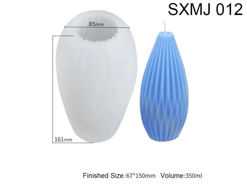 Resin Art NZ Moulds Epoxy Resin Candle Moulds - 04 Epoxy Resin Candle Moulds - 04 | NZ