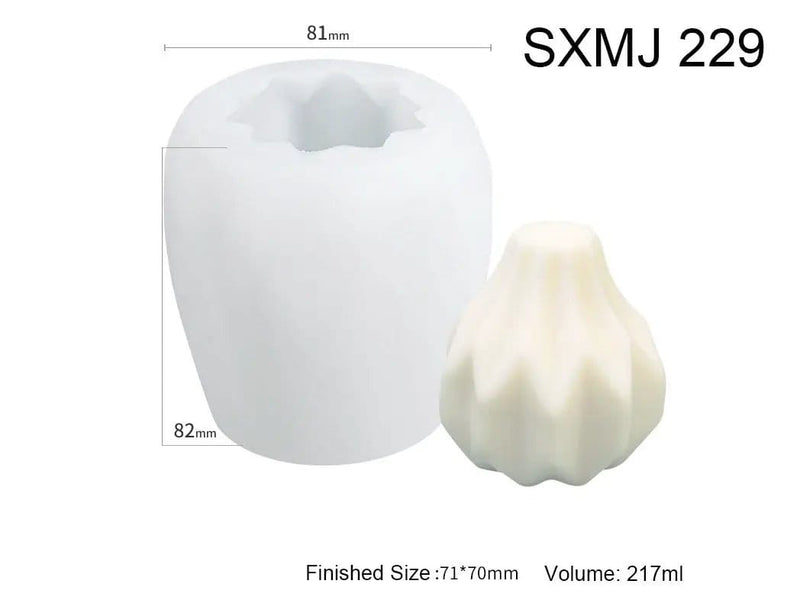 Resin Art NZ Moulds Epoxy Resin Candle Moulds - 04 Epoxy Resin Candle Moulds - 04 | NZ